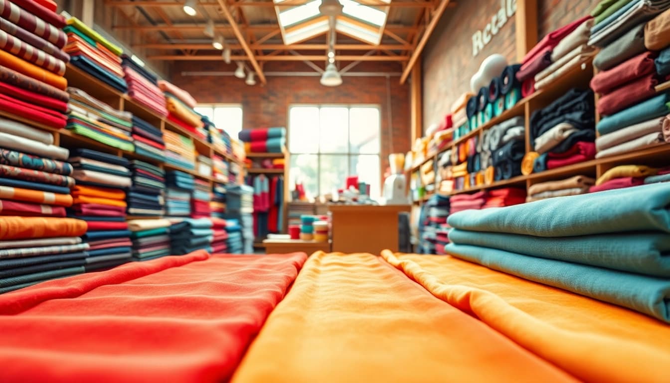 Bekijk de stoffen winkel online met een aantrekkelijk assortiment aan kleurrijke stoffen.