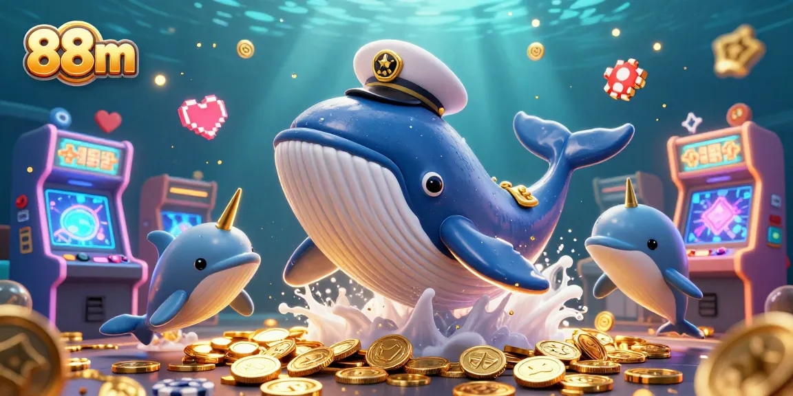 Experience thrilling casino gameplay with 88m's exciting characters and vibrant game elements.