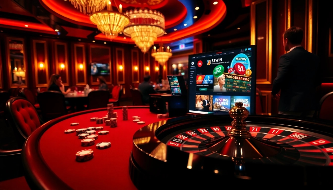 Experience the thrill of gambling at https://32win.free/ with an exciting casino ambiance.