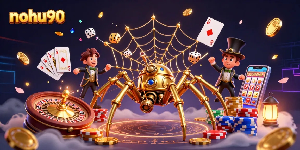 Experience exciting gameplay with nohu90's vibrant casino scene featuring rich details.