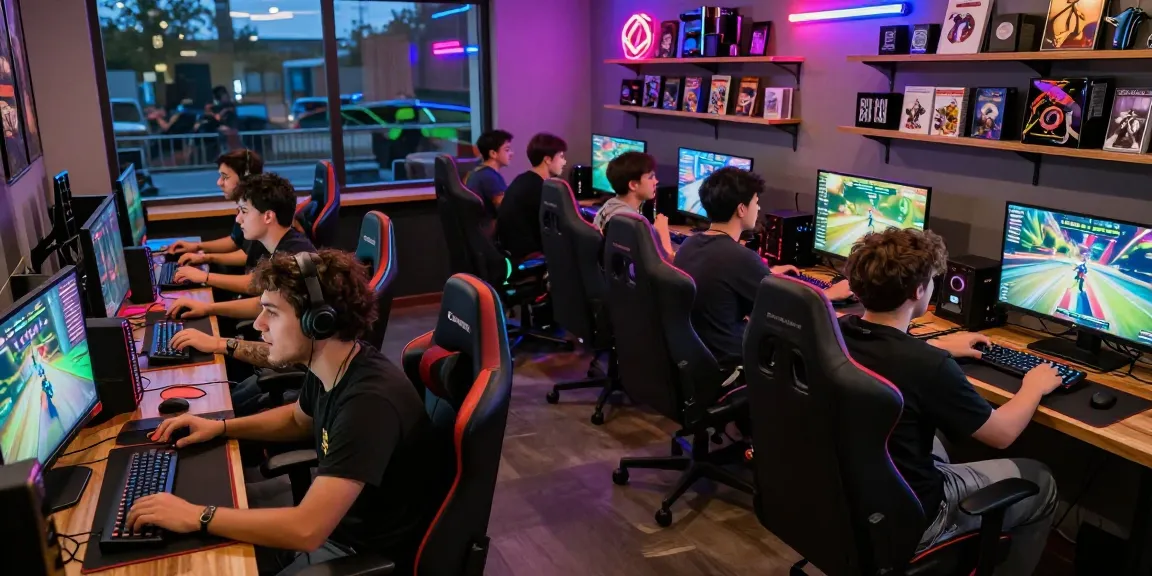 Engaging gaming community scene showcasing rokok88 excitement with diverse players and vibrant setup.