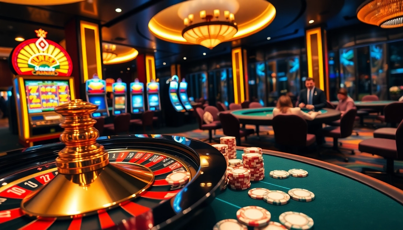 Experience the excitement of tg88 casino with vibrant slot machines and genuine dealer action.