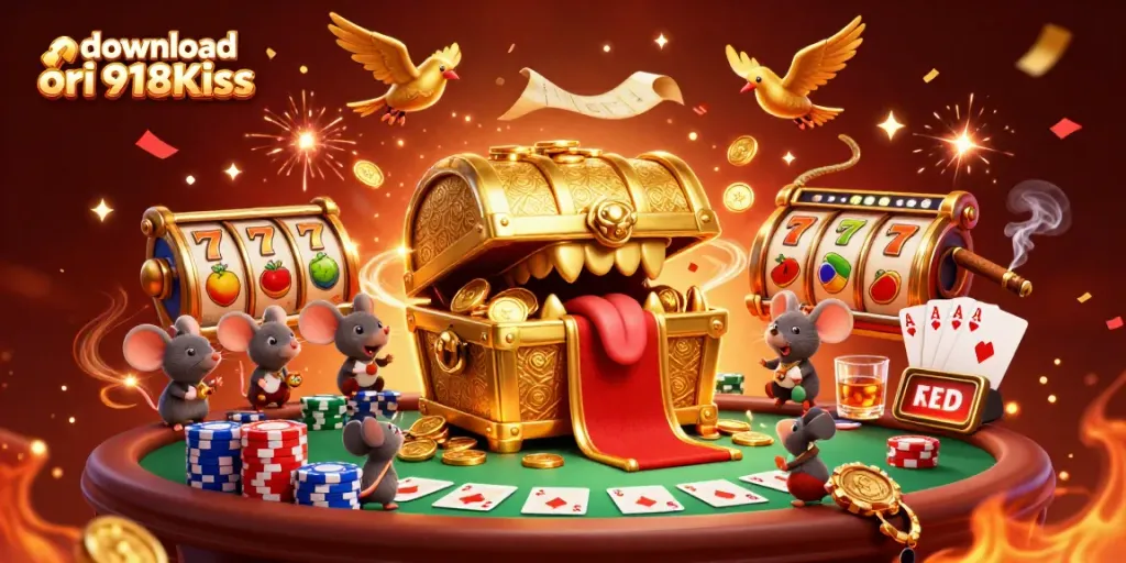Play and win with the download ori 918Kiss app featuring exciting slots and casino games.