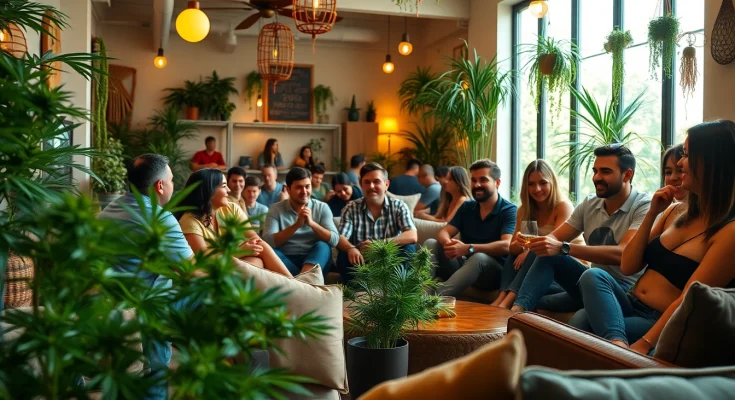 Profitez de l'ambiance accueillante du Club Cannabis Lloret De Mar avec des membres sociables.