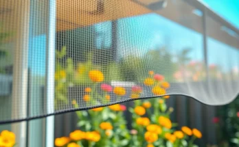 Se hvordan myggenet effektivt blokerer for insekter i dit hjem.