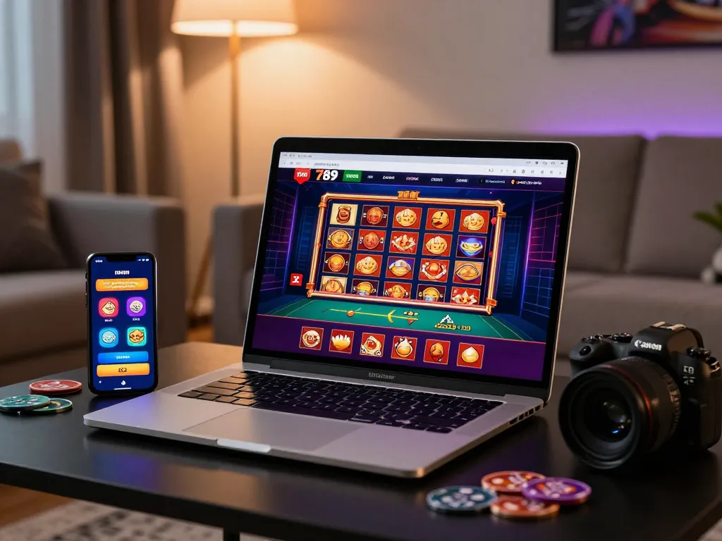 Engaging 789P online gambling scene showcasing digital interface and popular games.