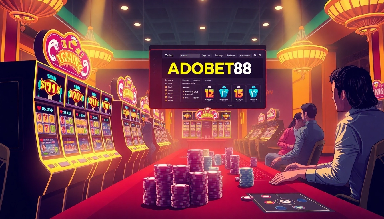 Experience adobet88 daftar with vibrant online slot machines and exciting gameplay.