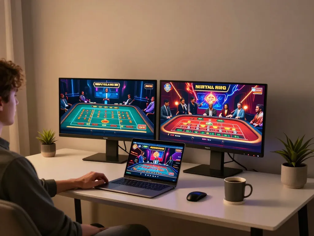 Engaging in online gambling on CM888 with a dynamic gaming setup and interactive live dealer