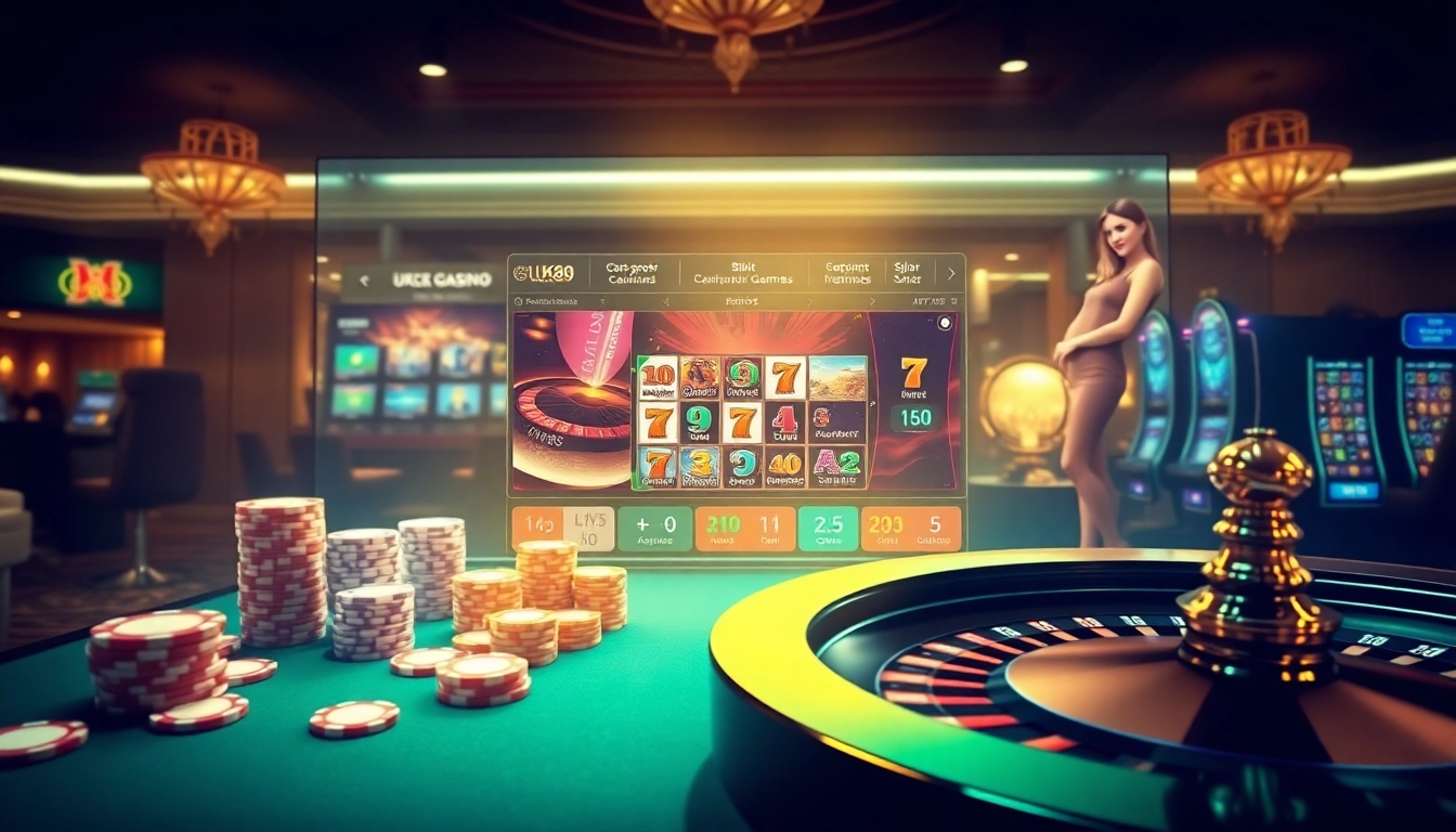 Experience thrilling games with UK88's professional online gambling interface.