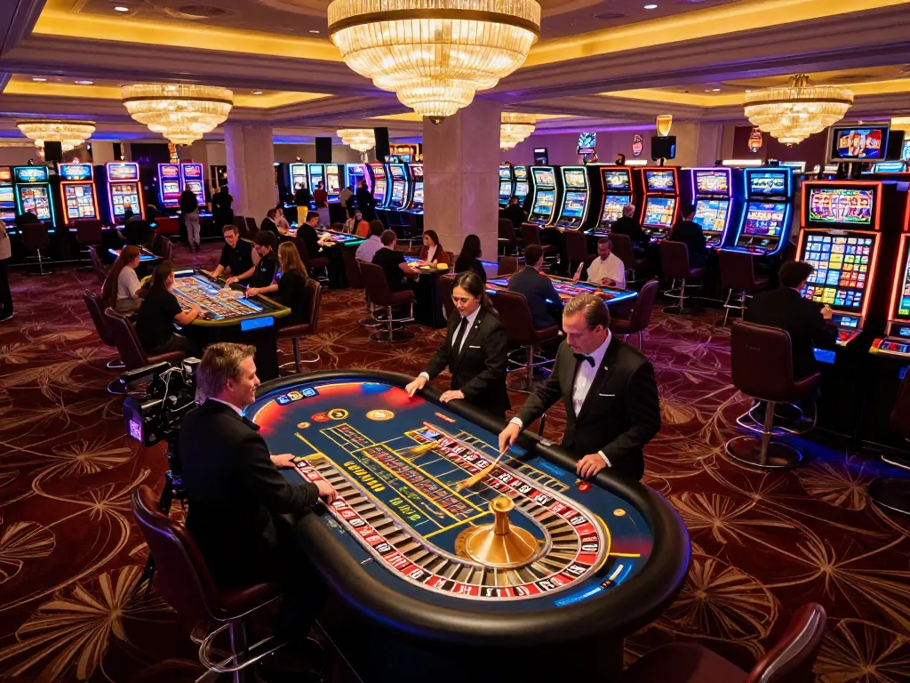 TX88 gameplay excitement at a roulette table, players placing bets while dealer spins wheel.