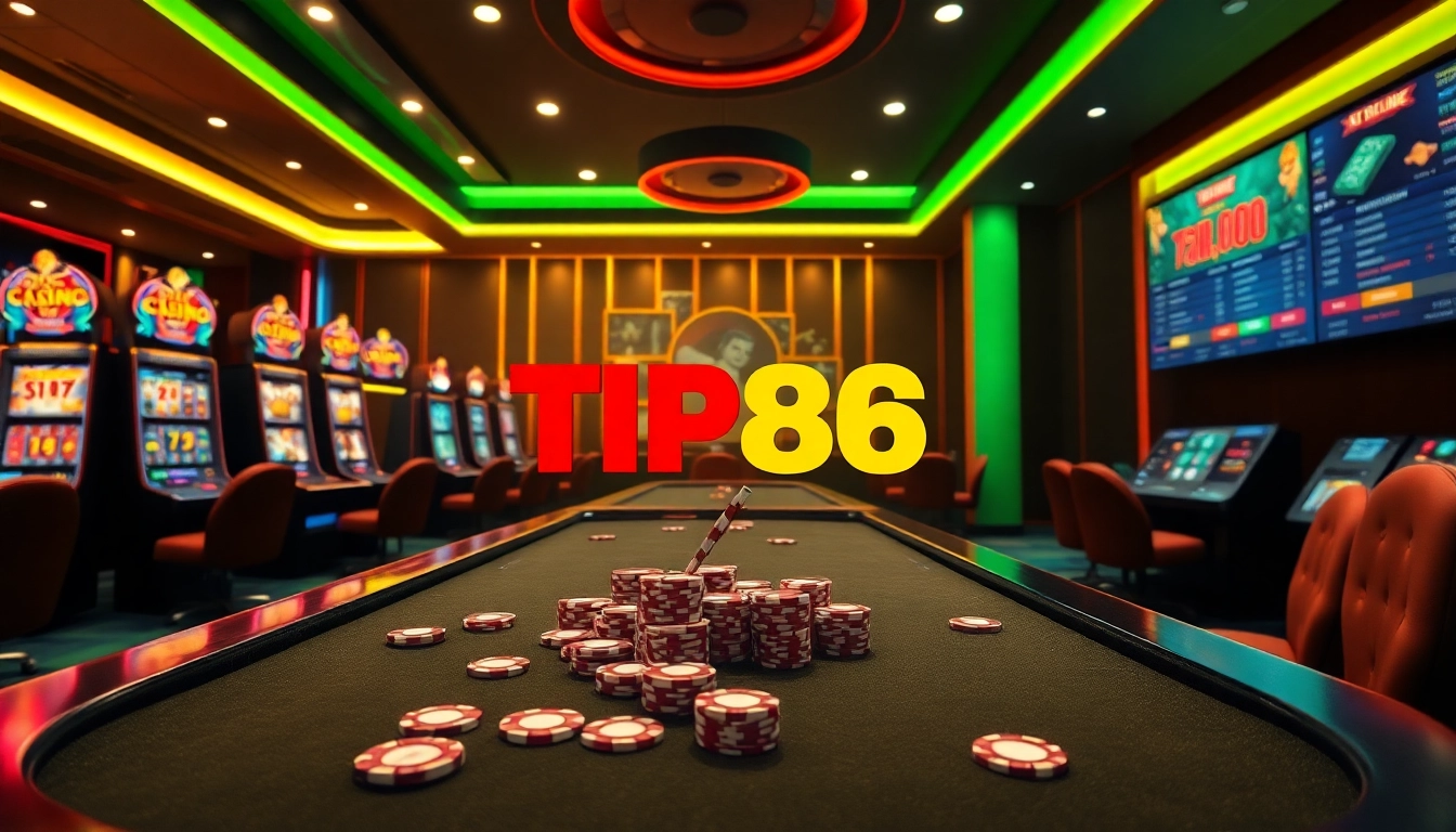 Play exciting games at TIP88’s modern online casino featuring vibrant slots and engaging sports bets.