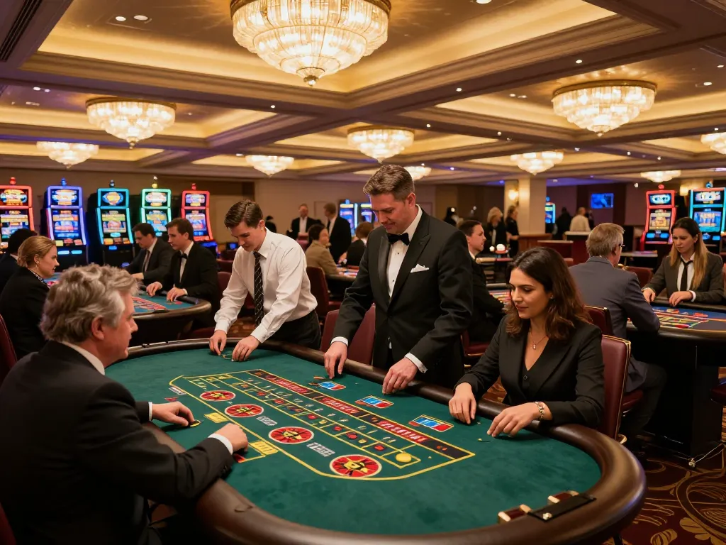 SIN88 offers players an immersive casino experience with elegant gaming tables and lively atmosphere.