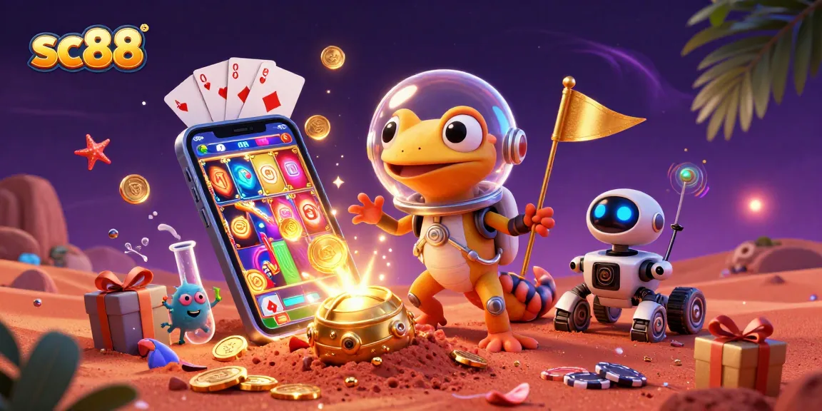 Engage with exciting games at sc88's casino, featuring golden jackpots and dynamic gaming elements.