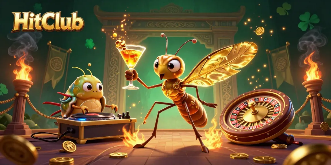 Engage in thrilling gaming experiences at HitClub with unique casino characters and vibrant energy.