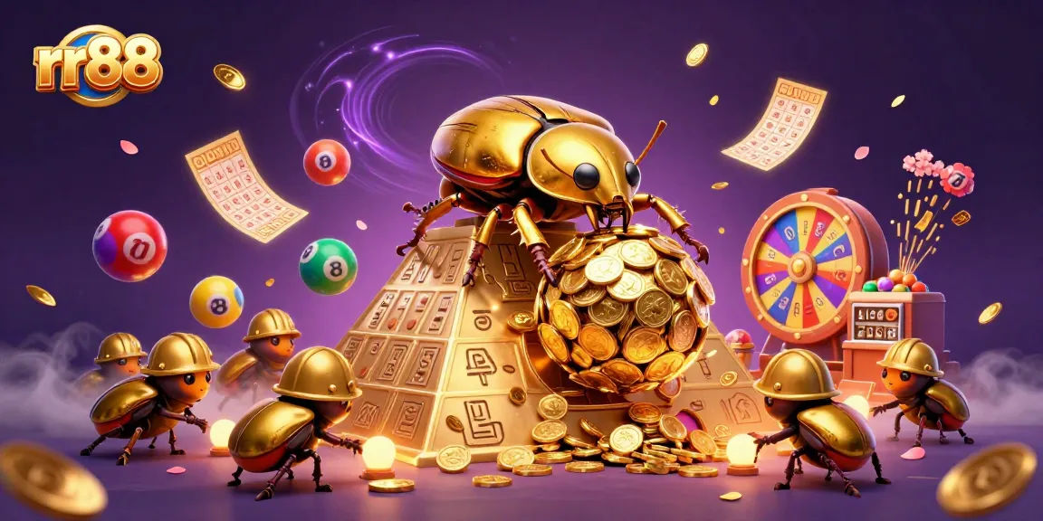 rr88 players enjoy thrilling game experiences in vivid illustrations featuring golden coins and dynamic elements.