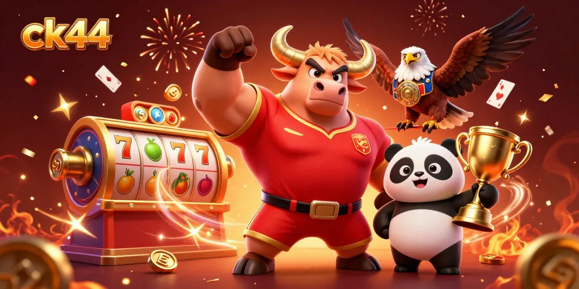 Win big with ck444's thrilling games and vibrant casino atmosphere featuring dynamic characters.