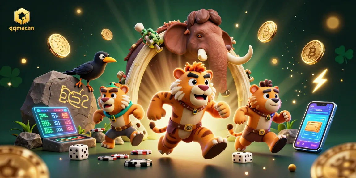 Menangkan jackpot di qqmacan dengan permainan slot dan simbol keberuntungan.