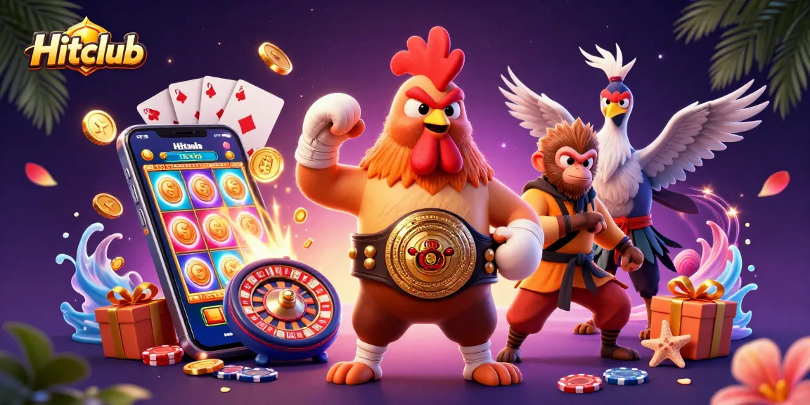 Experience exciting gameplay at Hitclub with dynamic character action, vibrant graphics, and thrilling casino elements.