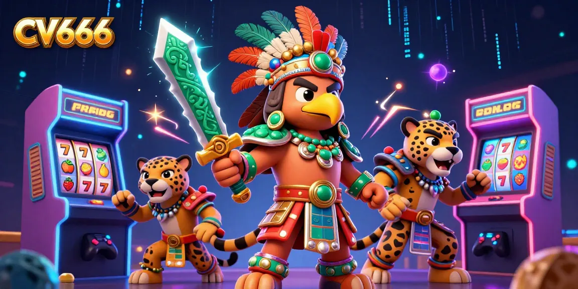 Experience thrilling games and jackpots at CV666 with vibrant casino elements and action.