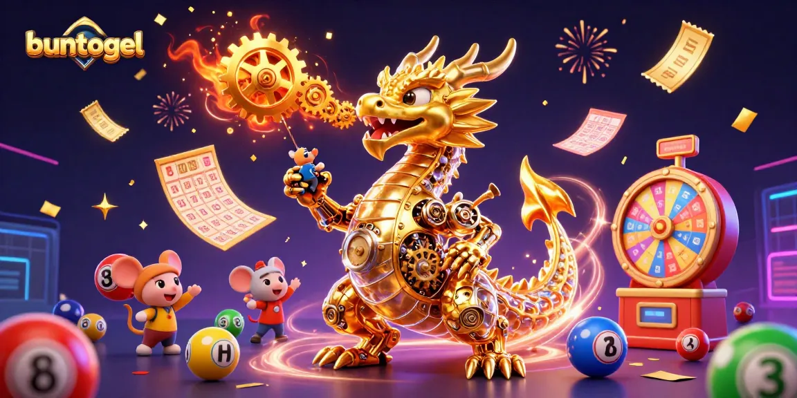 Buntogel offers a vibrant game scene with lottery elements, enhancing online gaming excitement.