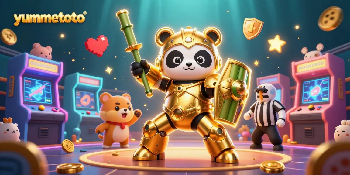 Play exciting games at yumetoto, featuring vibrant 3D characters and thrilling gaming elements.
