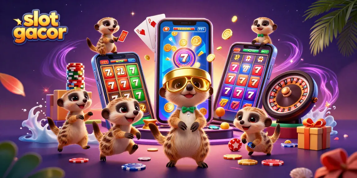 Slot gacor menarik banyak pemain dengan desain kasino mobil 3D yang dinamis.