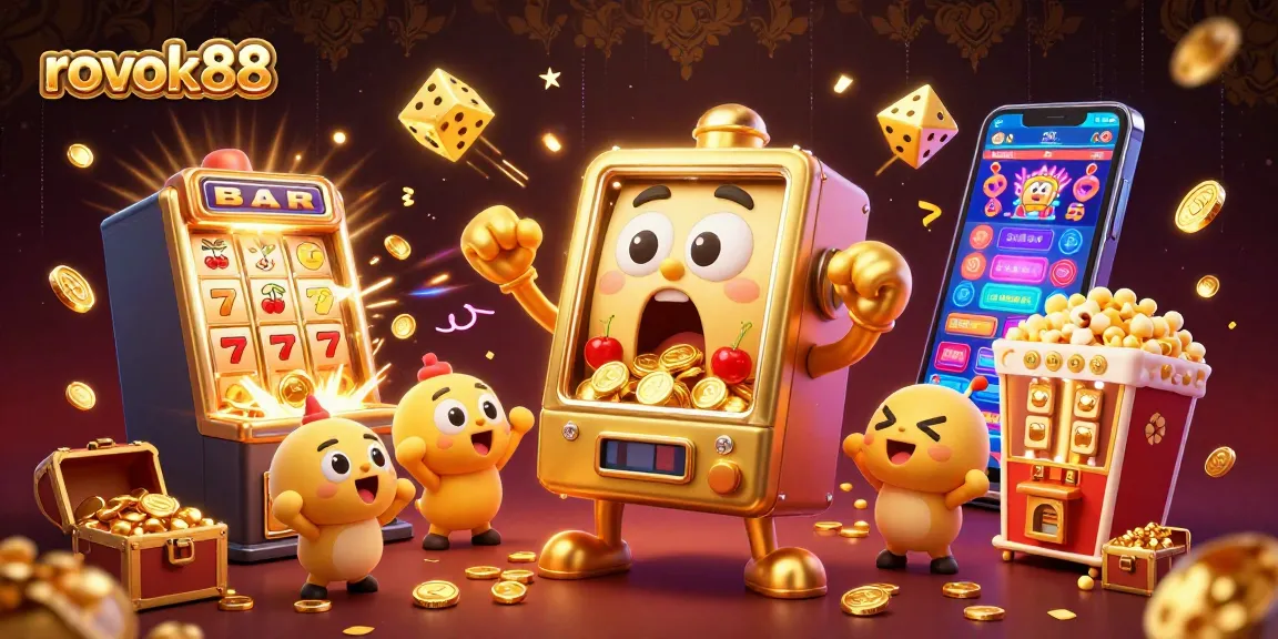Experience the excitement of winning with rokok88 as engaging slot machines cheer for their jackpot moment.