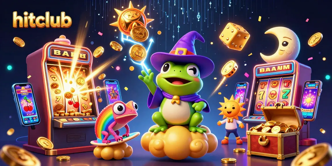 Experience hitclub's vibrant casino world with thrilling games and golden rewards.